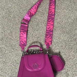 Steve Madden Pink Crossbody Bag with Adjustable Straps